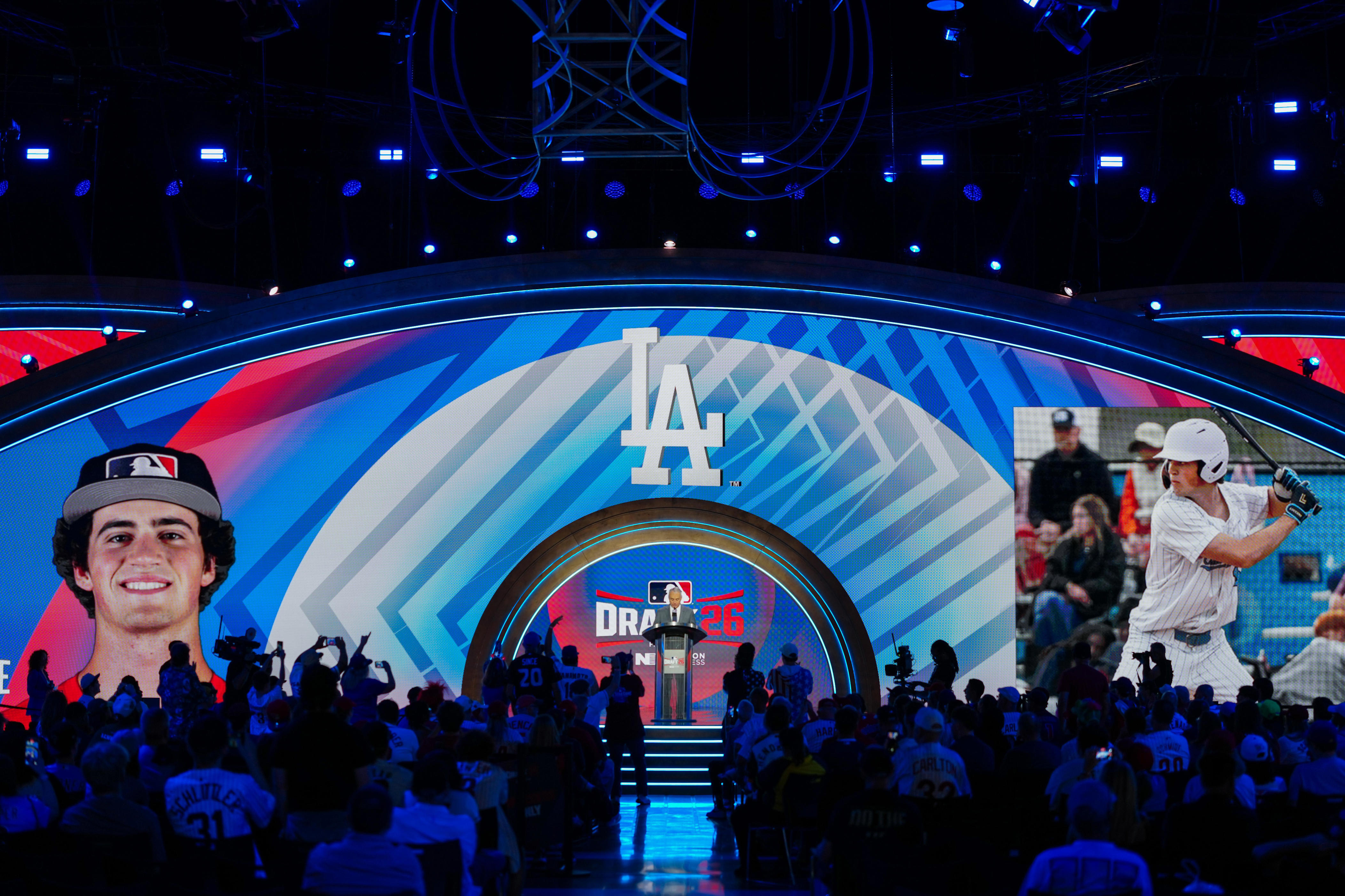 Dodgers 2026 MLB draft tracker