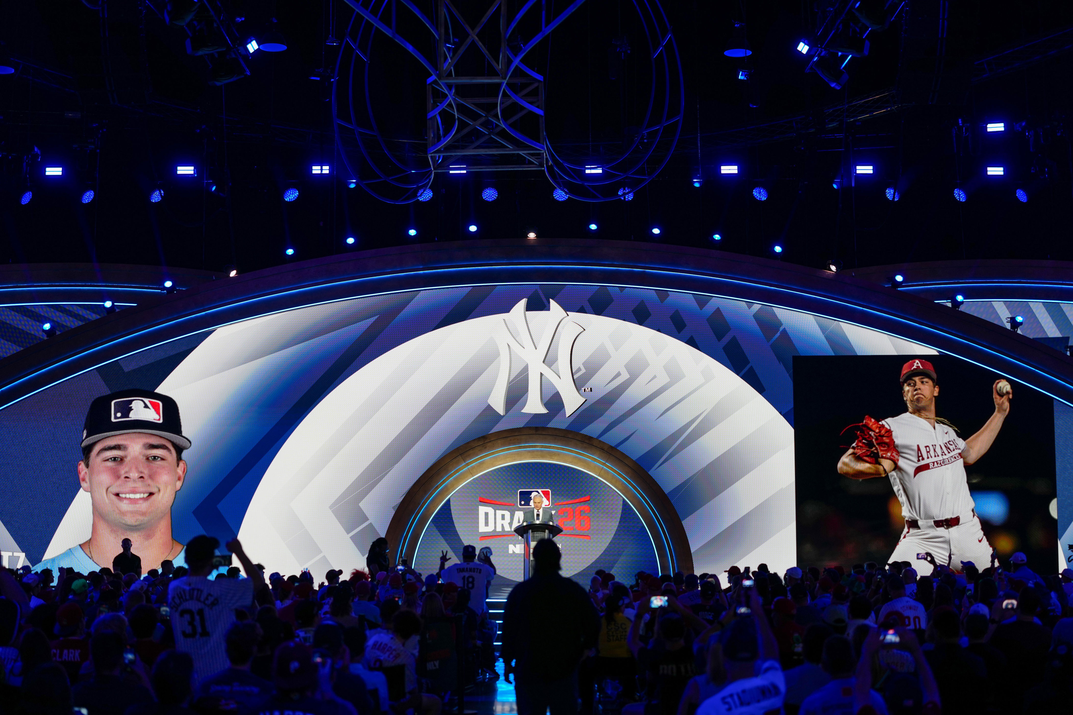 How did Yankees fans grade their top 2026 MLB draft picks?