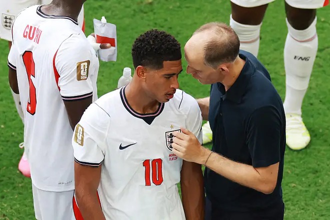 Người hùng Bellingham 'đốp chát' HLV Tuchel ngay trước sóng truyền hình
