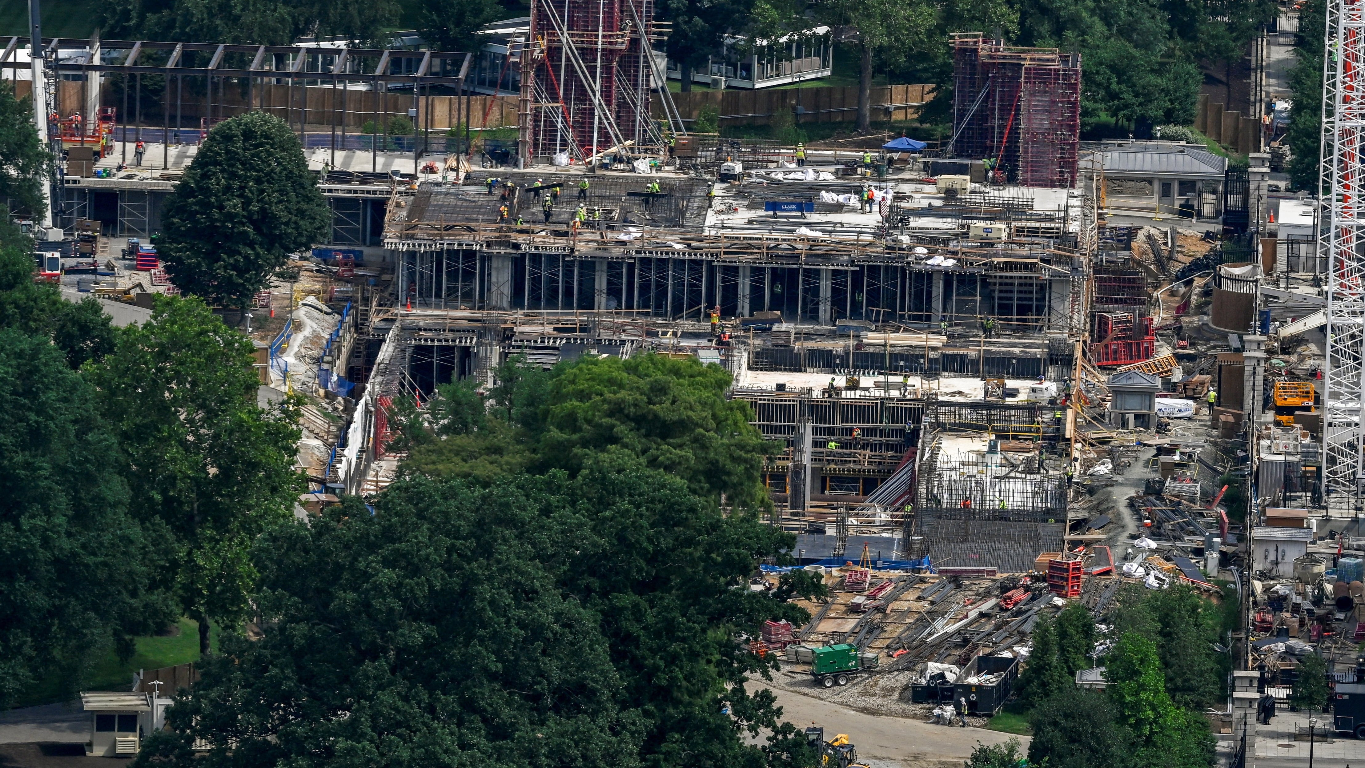 New Aerial Photos Show Scale of White House Defiling