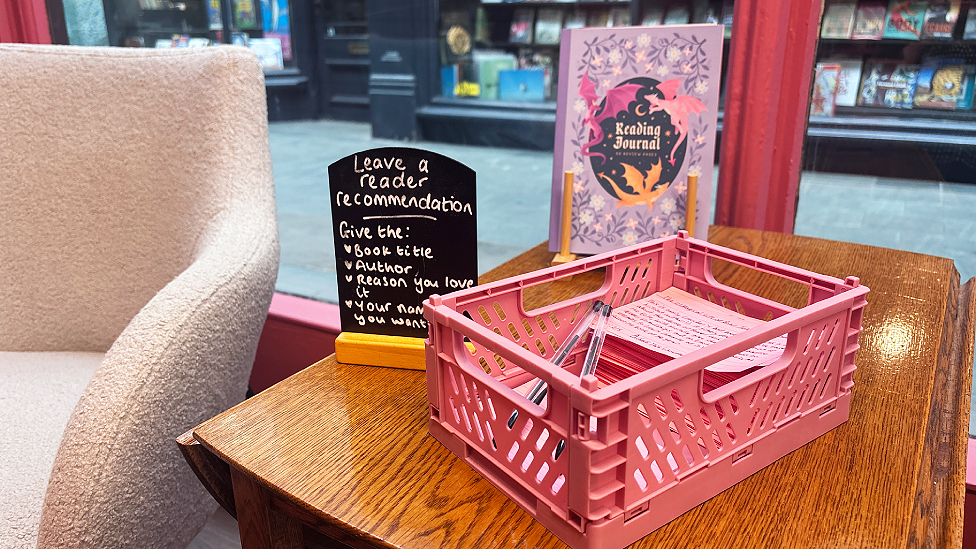 Readers sharing their love of the genre and building a community is important to both shop owners