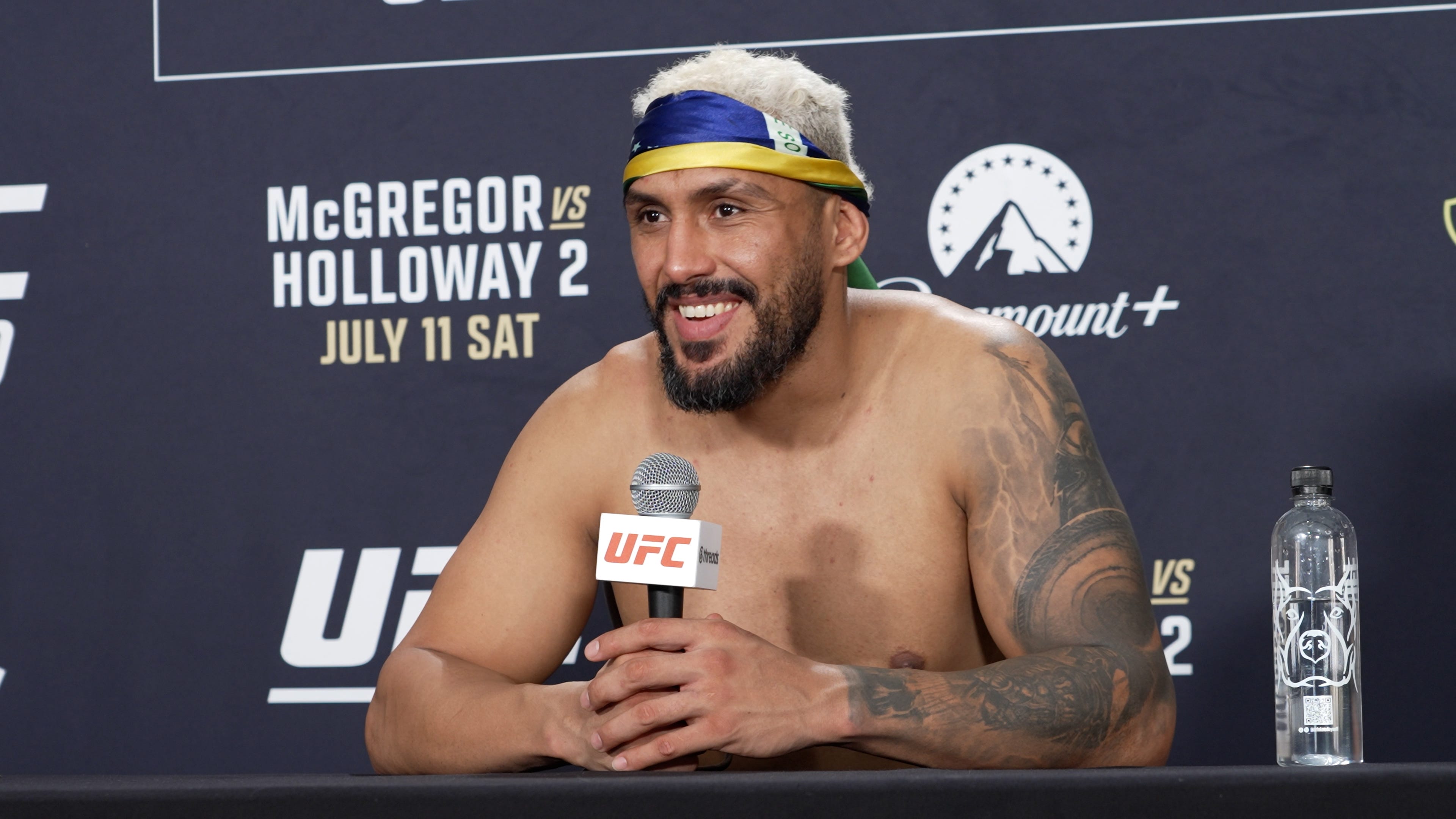 Video: UFC 329 backstage post-fight interviews with winners