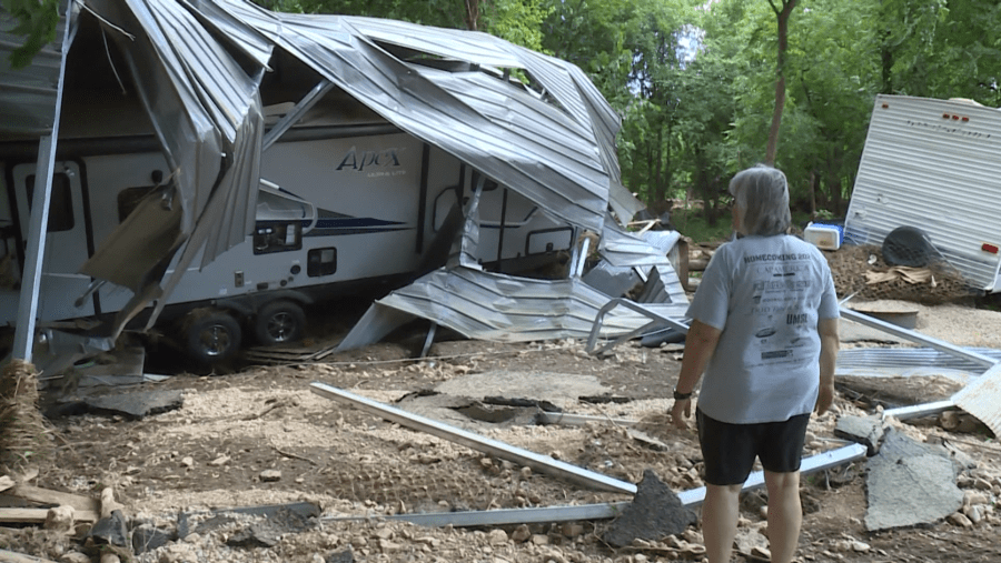 It's all gone – Five years of work at Missouri campground destroyed in hours by floodwaters