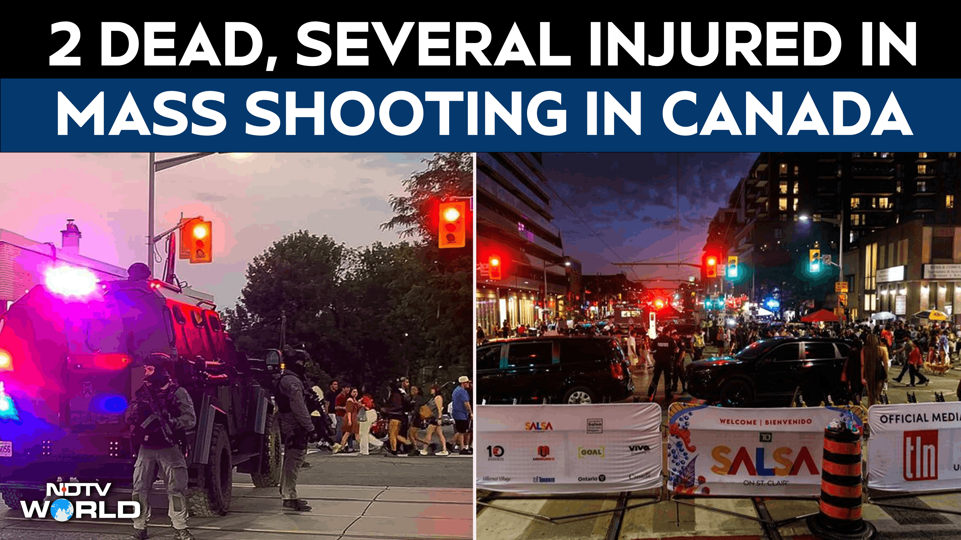 Canada mass shooting | 2 dead, several hurt in shooting at Toronto ...