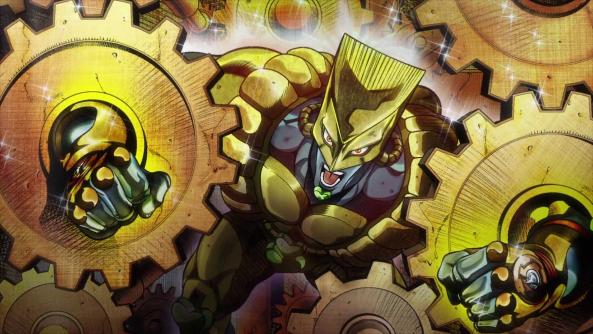 The World stand in Jojo's Bizarre Adventure anime