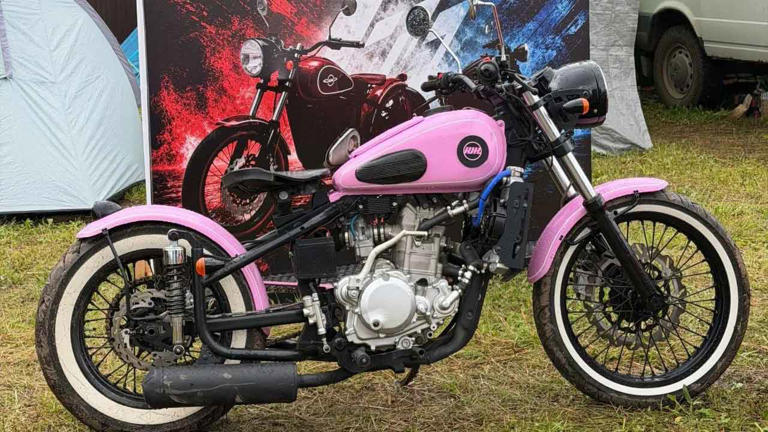 Kalashnikov showcases three new Izh motorcycles at rock festival in Russia