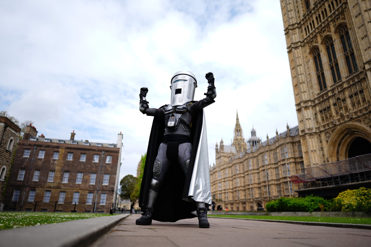 Nigel Farage wanted a political showdown. Now he's fighting a trash can.