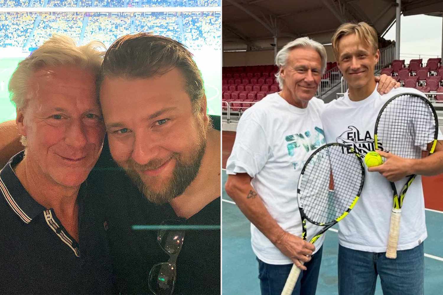 All about Björn Borg’s 2 children, sports agent Robin and tennis pro Leo