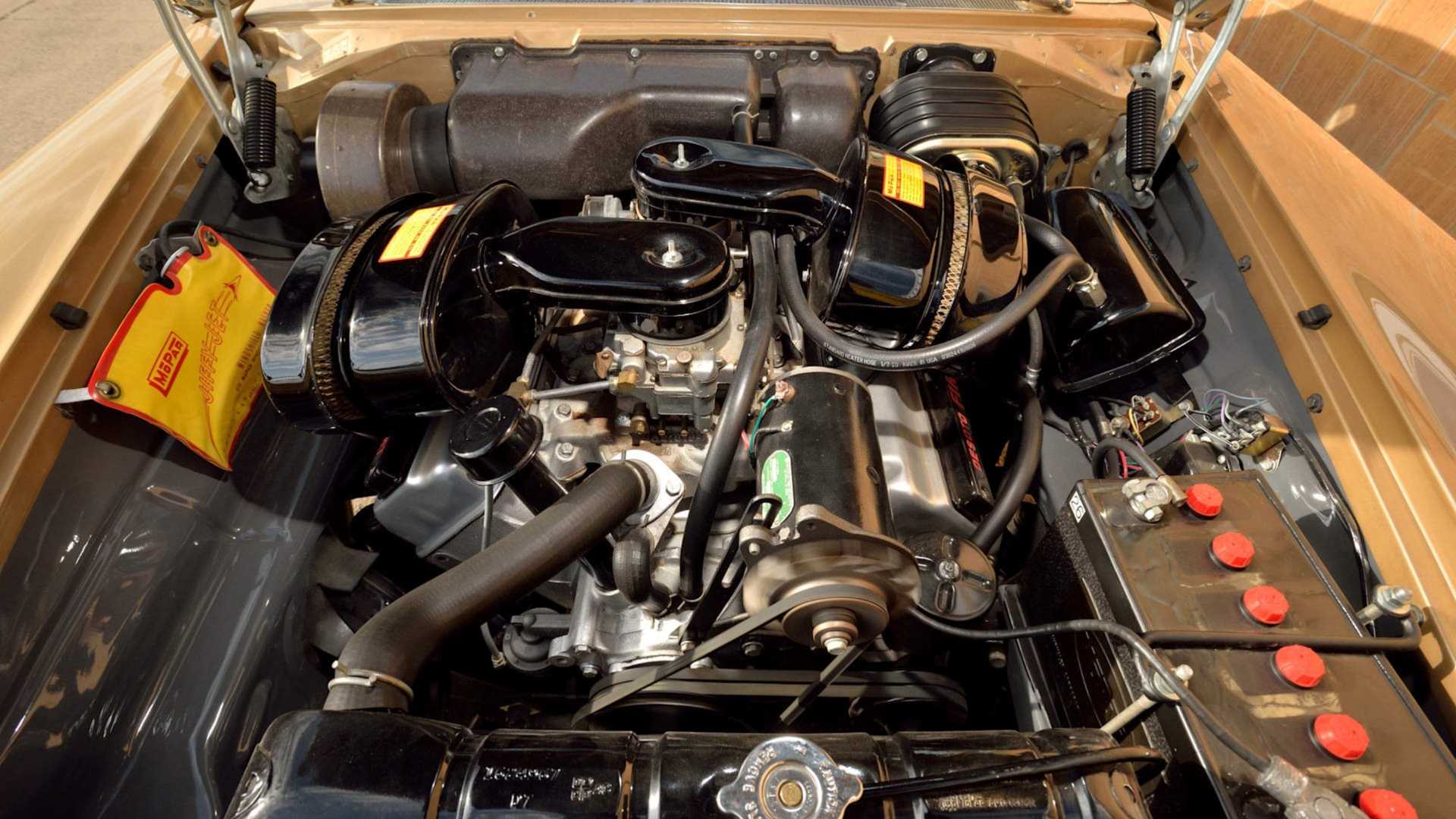 Engine of 1957 DeSoto Adventurer Convertible