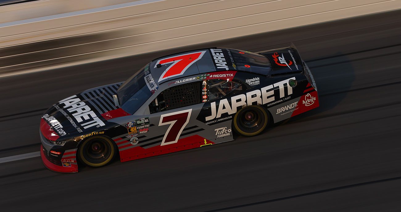 Allgaier rallies from late wreck to win O'Reilly race at EchoPark; earns No. 1 seed in Chase