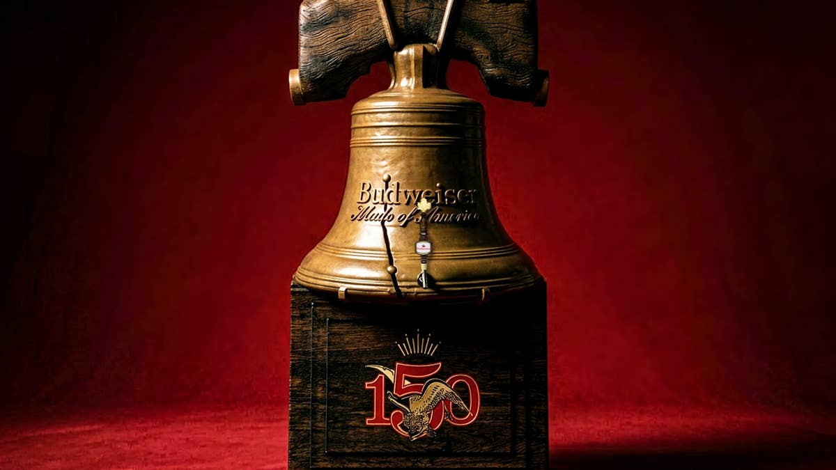 Budweiser unveils 9-foot Liberty Bell tap for MLB All-Star Week in ...