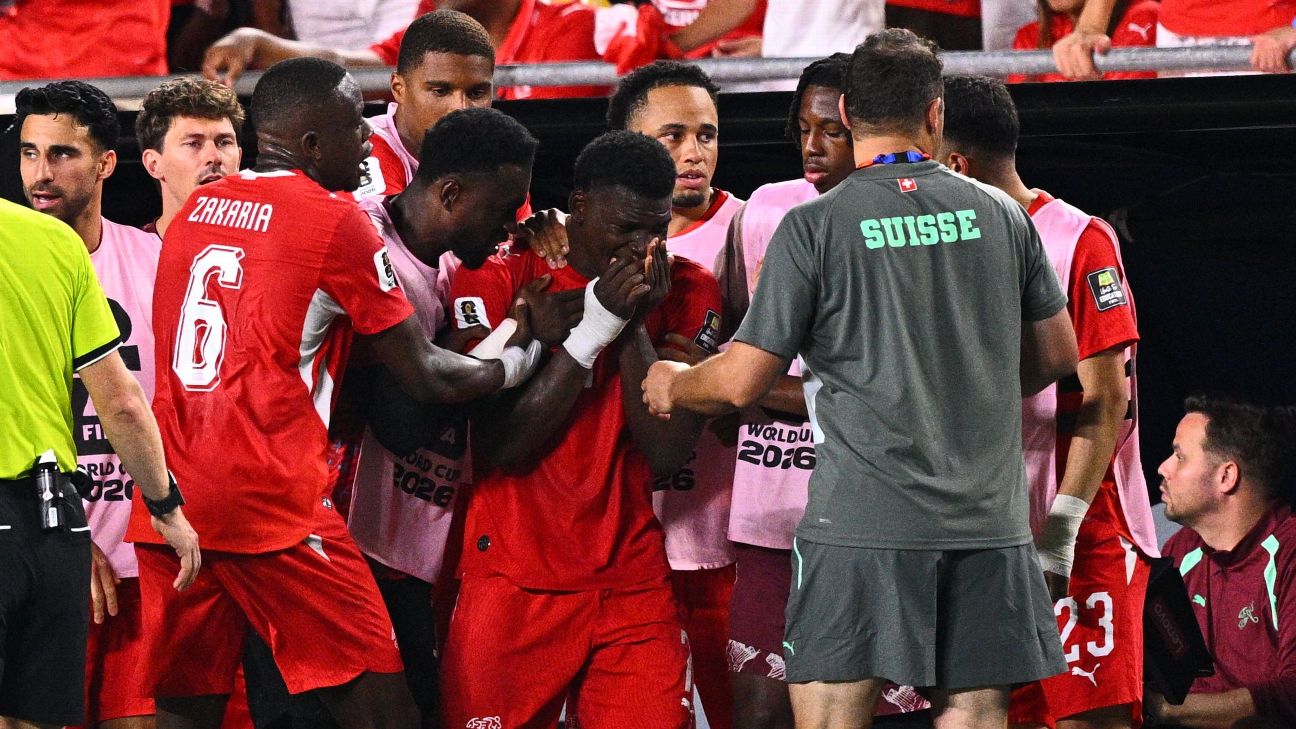 World Cup VAR review: Embolo sent off as Ream's mistaken identity ...