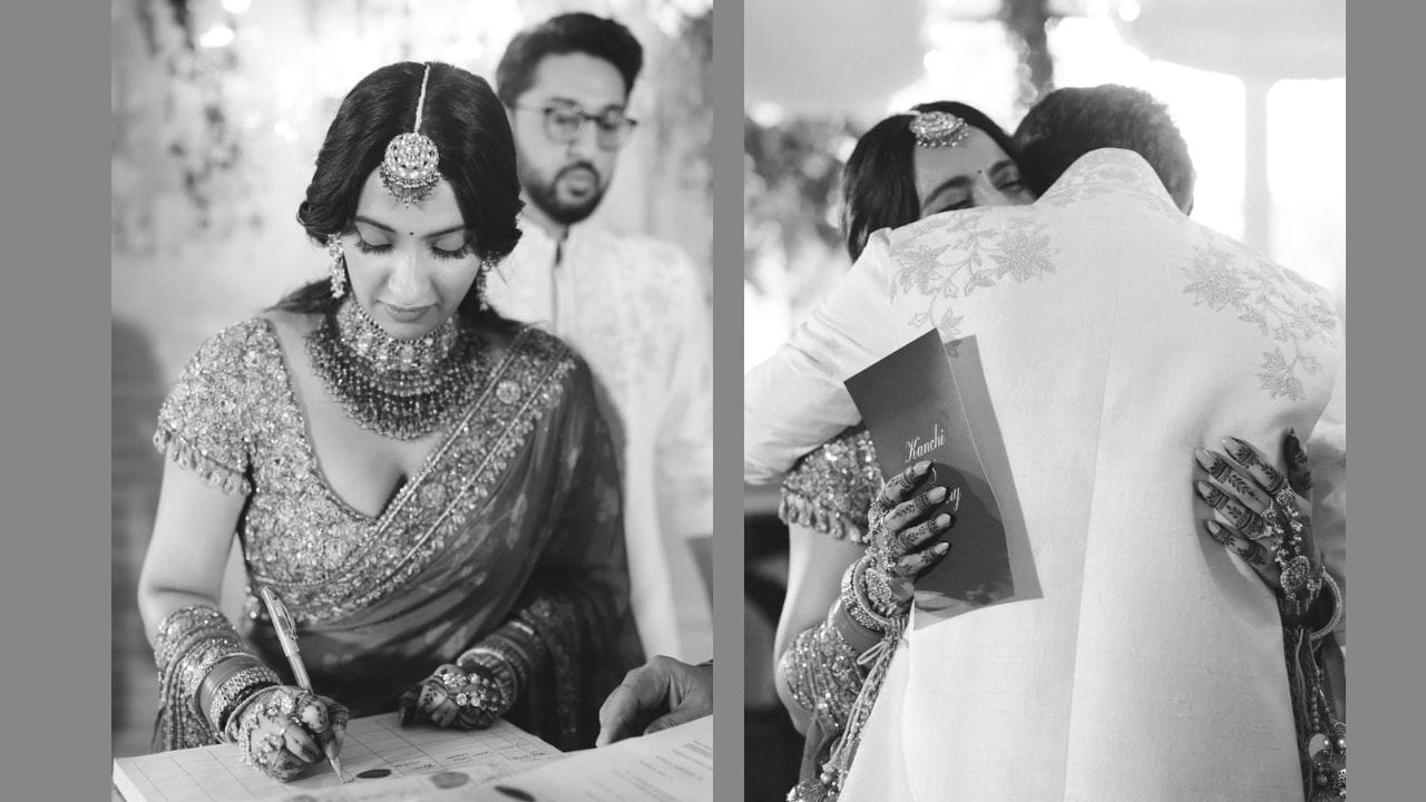Akansha Ranjan marries Sharan Sharma on anniversary of their ...