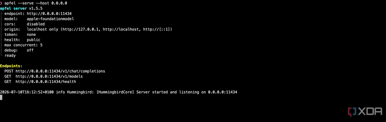 Every modern Mac hides a free local AI, and I got mine answering ...