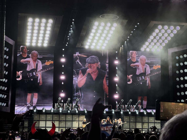 AC/DC concert review: Angus isn't as young as he used to be. But does ...
