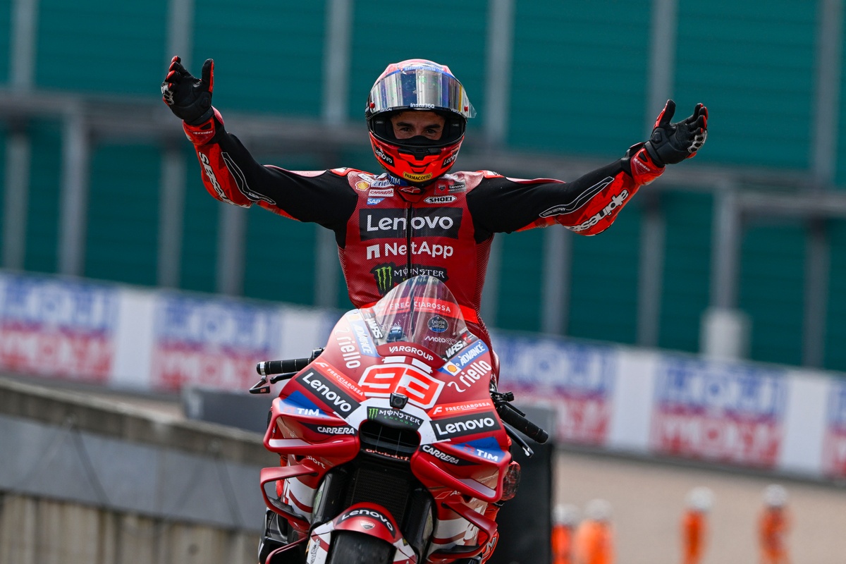MotoGP German GP: Marc Marquez takes clean sweep with dominant victory