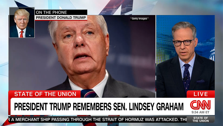President Trump says he spoke with Lindsey Graham hours before his death