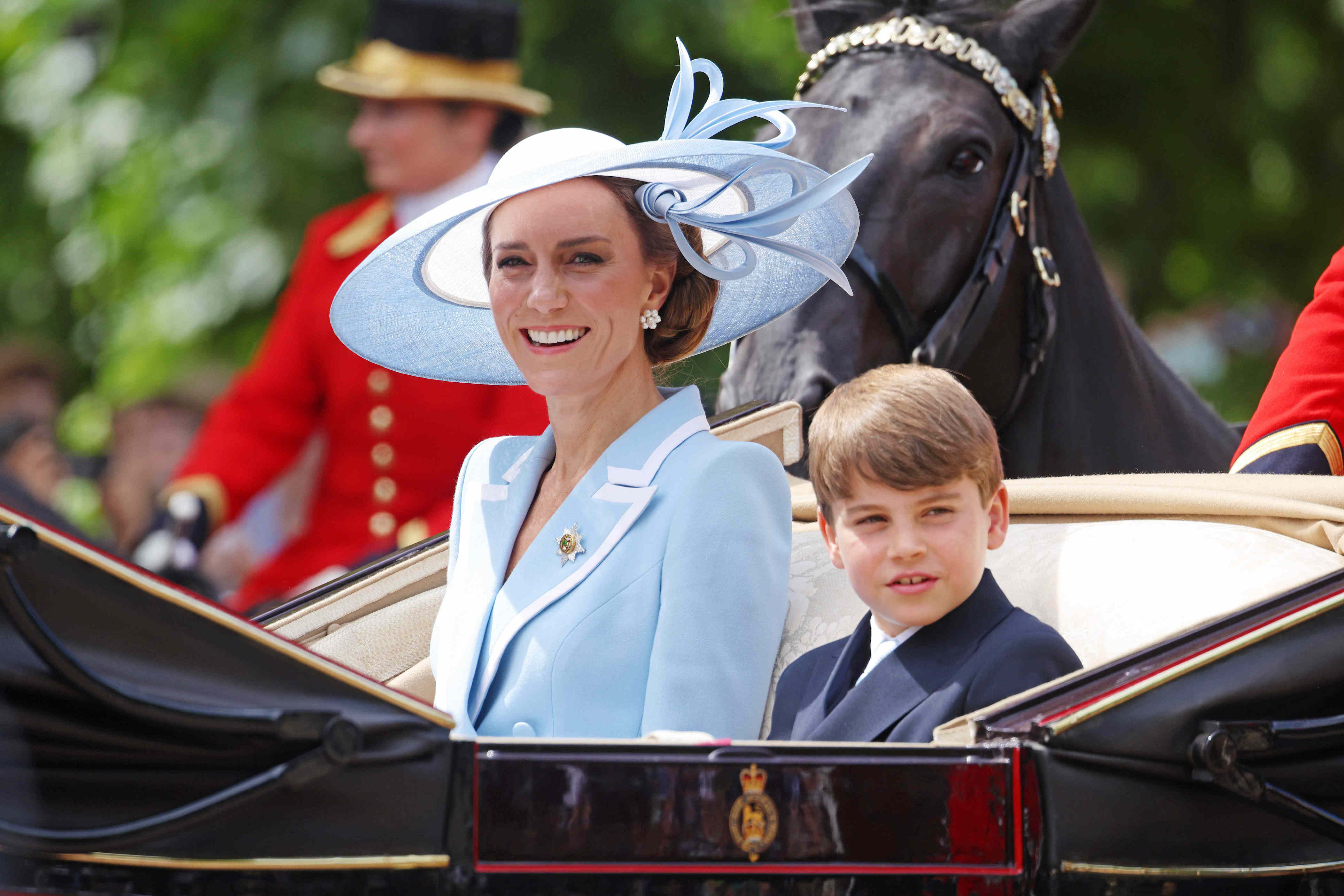 Kate Middleton reveals Prince Louis, 8, has dreams of hitting the tennis court after postponing his Wimbledon debut