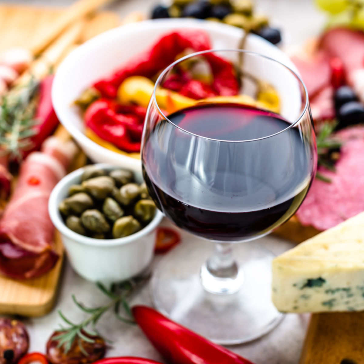 Spanish wine and tapas