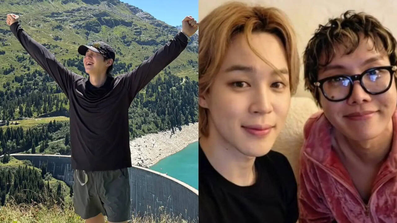 BTS Suga goes Swiss hiking during ARIRANG tour; ends up getting trolled by J-Hope, Jimin - see photos
