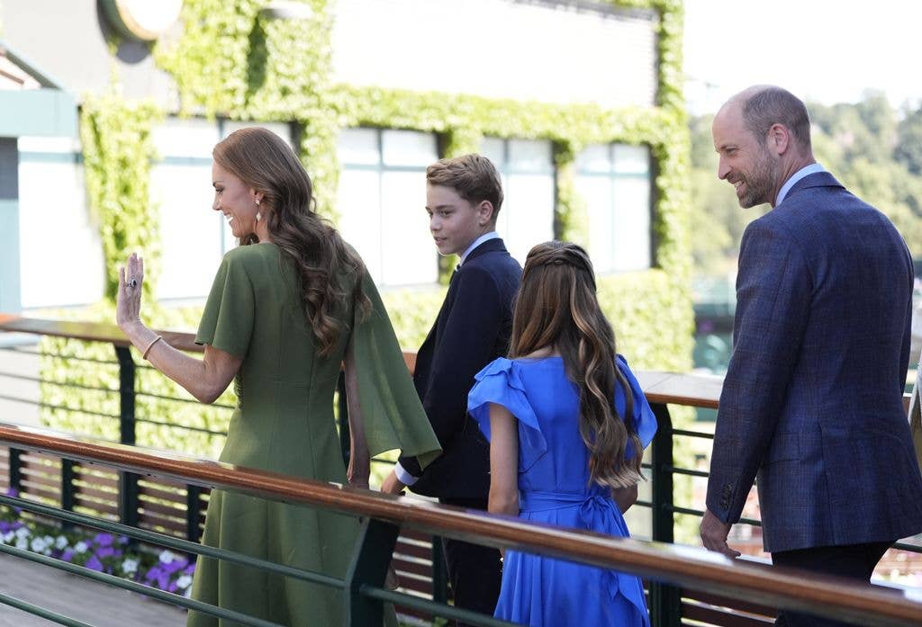 Princess Charlotte's mermaid hair