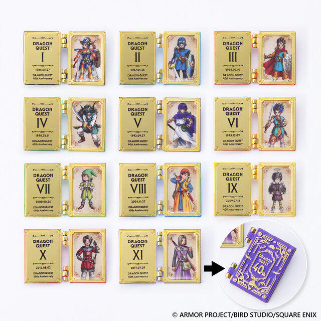 ドラゴンクエスト　グッズ　雑貨　まとめ売り① ドラクエ』40周年記念展オリジナルグッズが素敵！歴代主人公の“冒険の