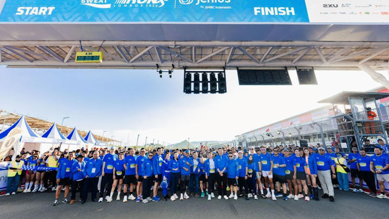 Robi Syianturi juara half marathon, Arnold Poernomo sebut Mandalika ...