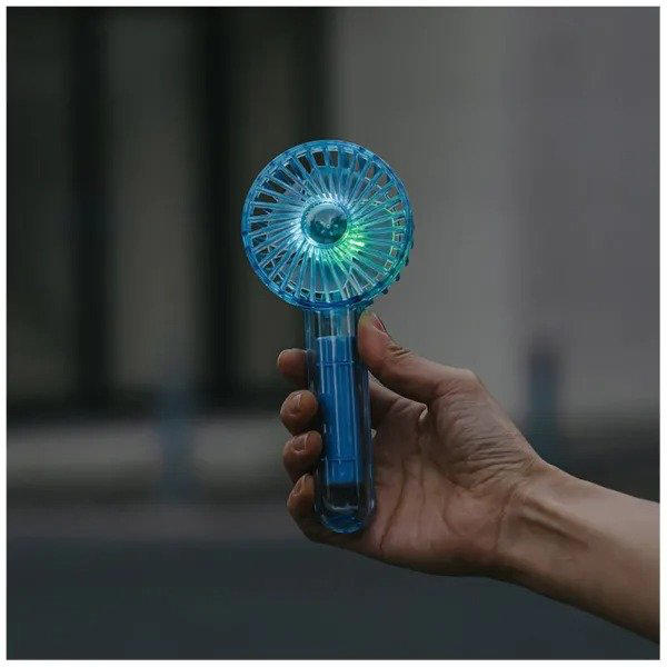 DarkBlue の涼しげな羽根/ランプも光る！ 暑夏をecoに乗切る東芝扇風機 1600円でどこでも涼しい」ビックカメラのクリアファンが可愛い! 7色に