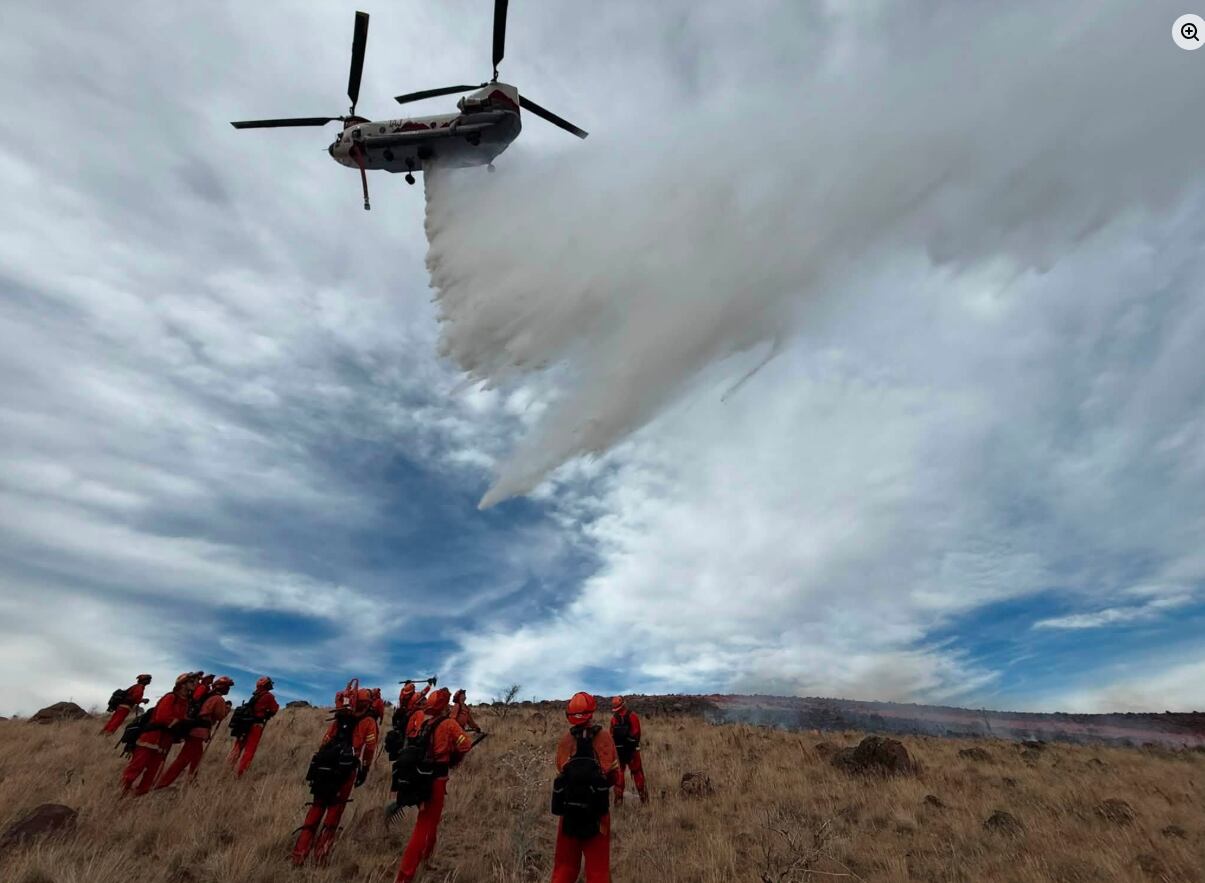 Elephant Fire holding steady at 6,436 acres