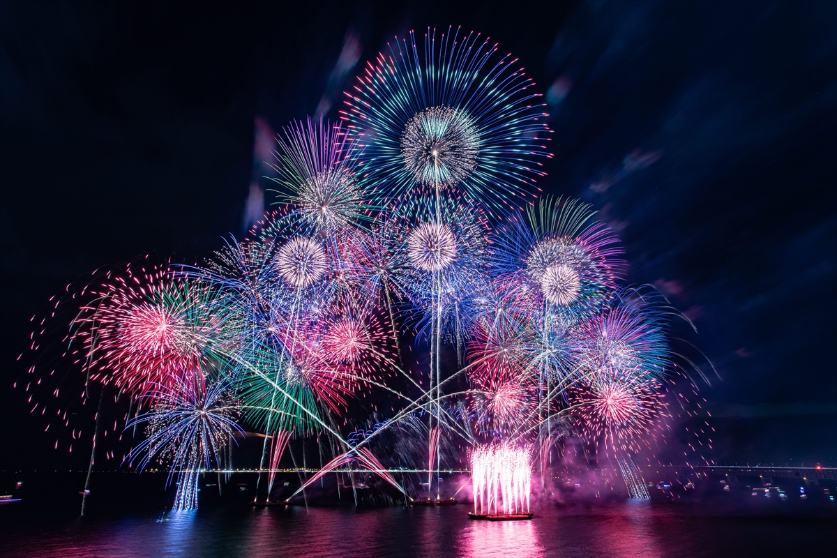 大阪芸術花火2026が10月31日に開催決定｜泉佐野市りんくう公園にて音楽と共演
