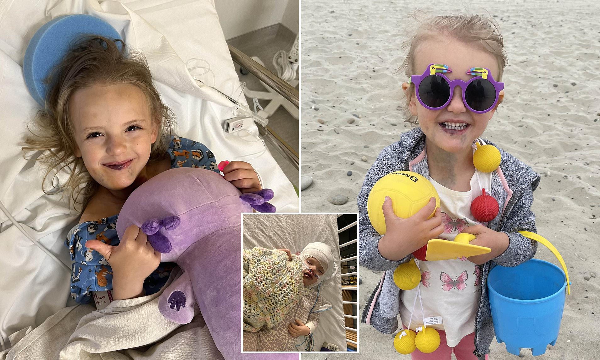 My daughter's had 22 surgeries for her rare condition, our only hope is an experimental therapy