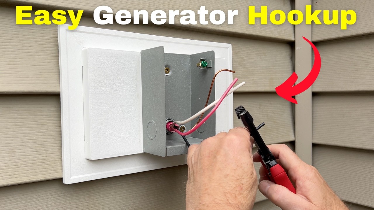 Watch this before connecting a backup generator to your home