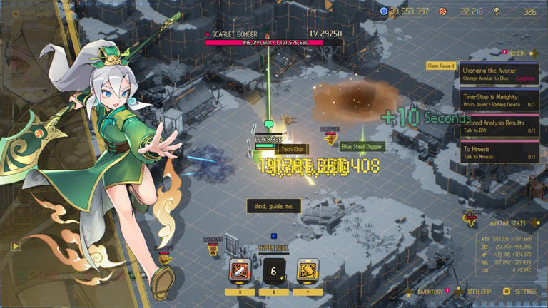Time freezes in 'Ascend to Zero'
