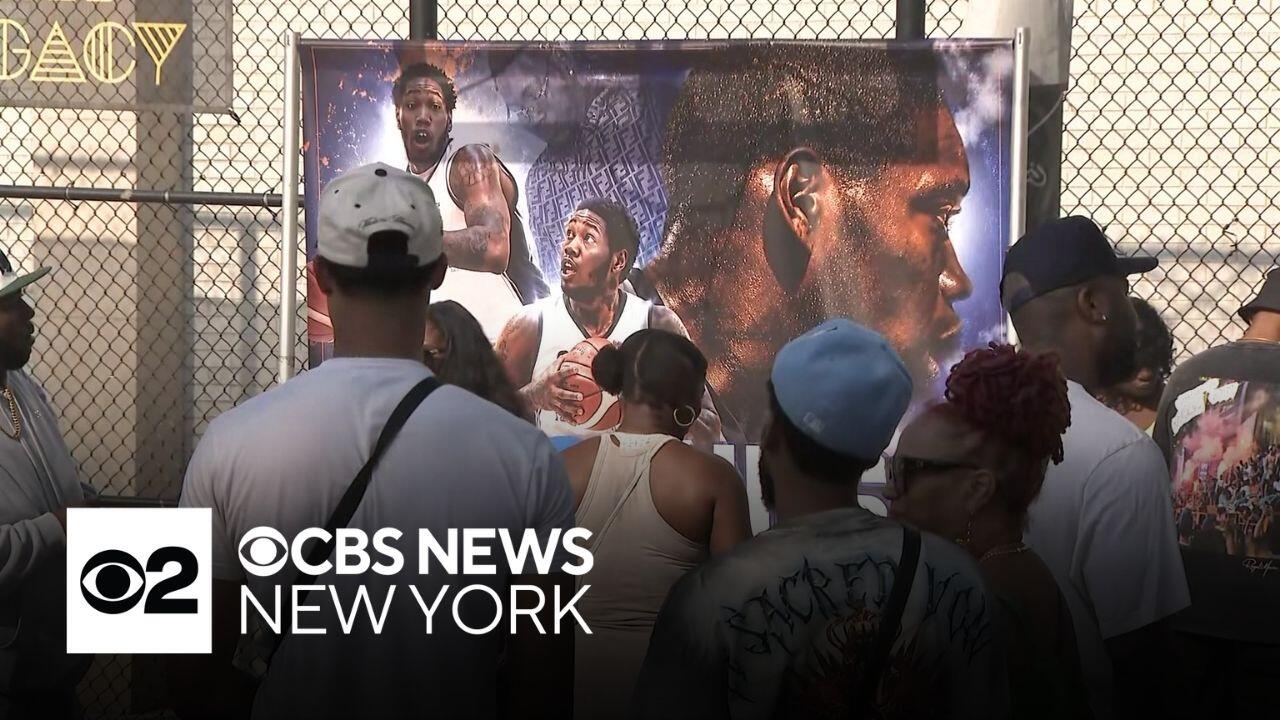 Vigil held for beloved basketball player fatally shot in Harlem