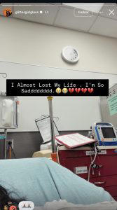 Gloss Up Hospital Bed