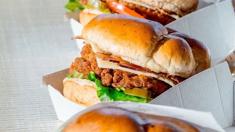 A Jalapeño Ranch Club Chicken Sandwich from Chick-fil-A