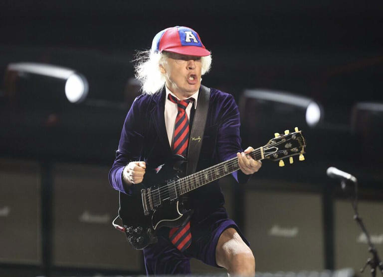 AC/DC concert review: Angus isn't as young as he used to be. But does ...