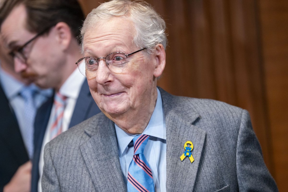 Sen. Mitch McConnell Addresses Health Following Hospitalization for Fall