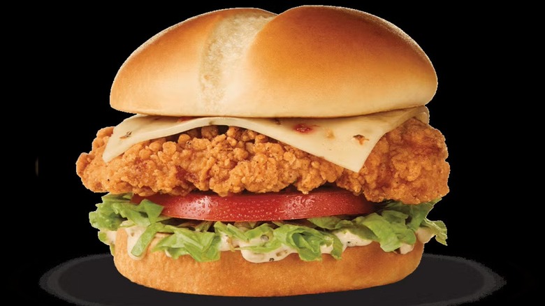 A Culver's Jalapeño Jack Chicken Sandwich