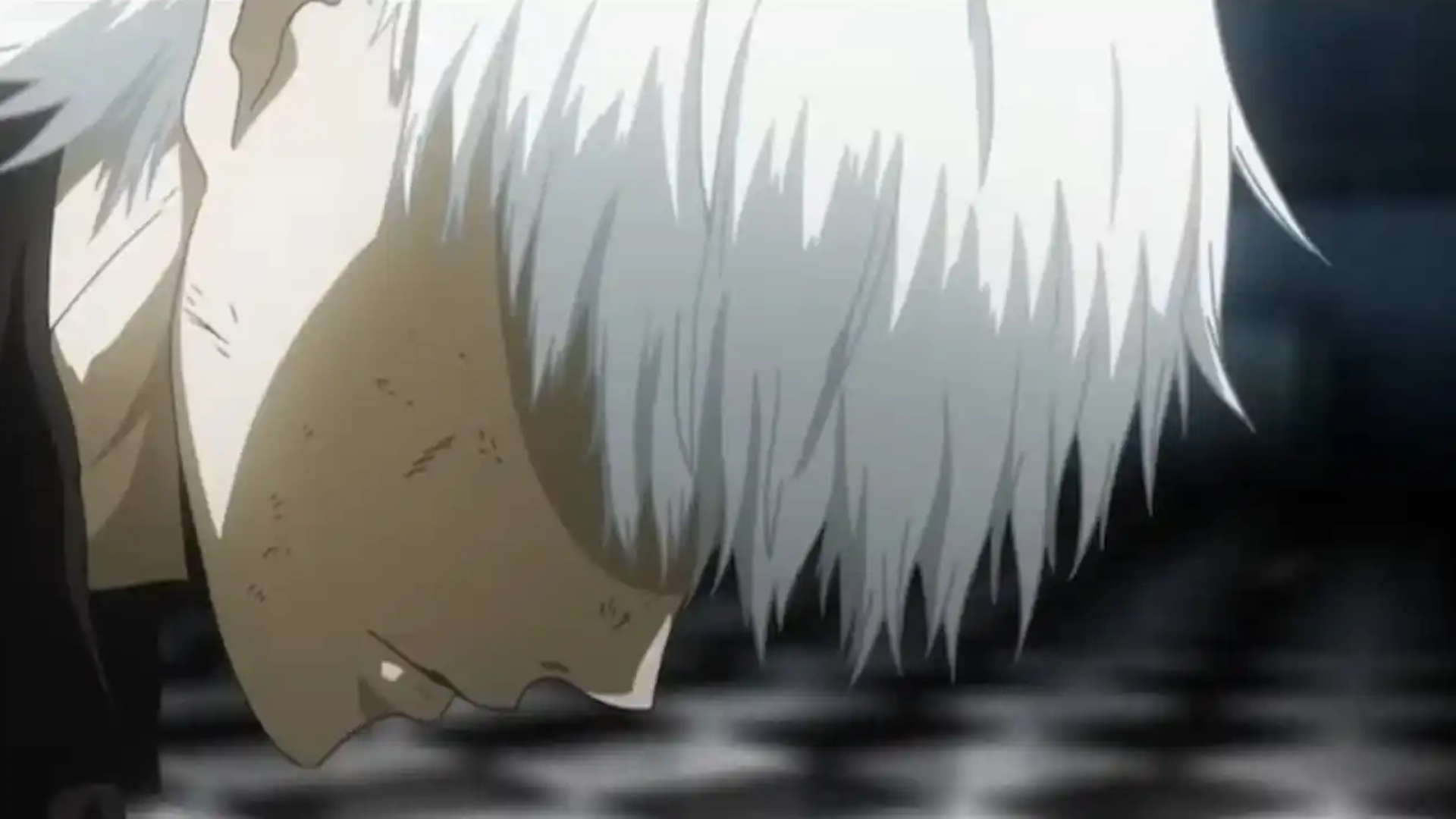 Ken Kaneki being broken in Tokyo Ghoul animeq