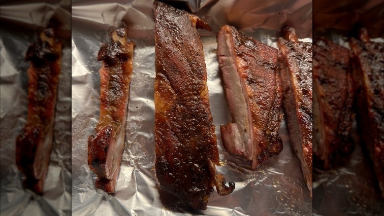 Ribs from City Barbeque
