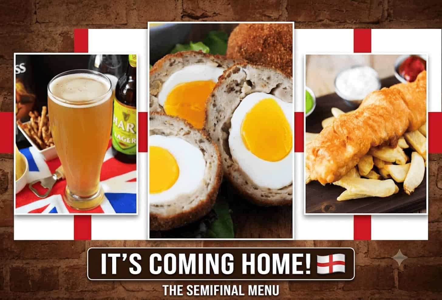 It’s coming home! 5 English pub recipes for the World Cup 🏴󠁧󠁢󠁥󠁮󠁧󠁿
