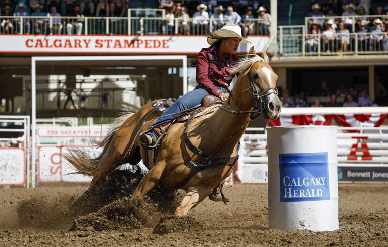 Texans dominate Calgary Stampede rodeo finals taking four of seven events