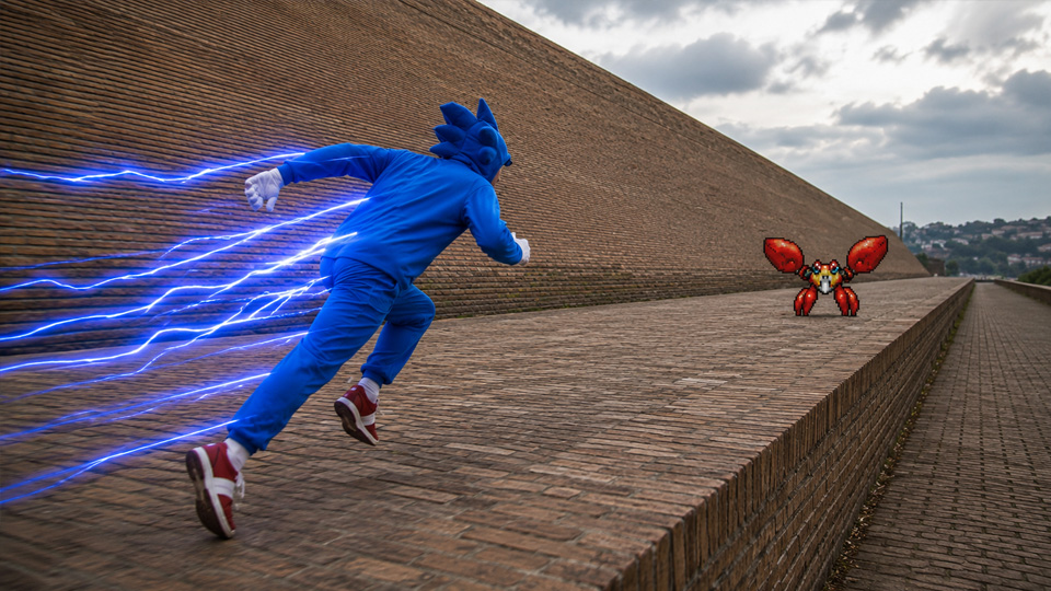 Sonic 2: snelheid verandert in een epische stadsachtervolging