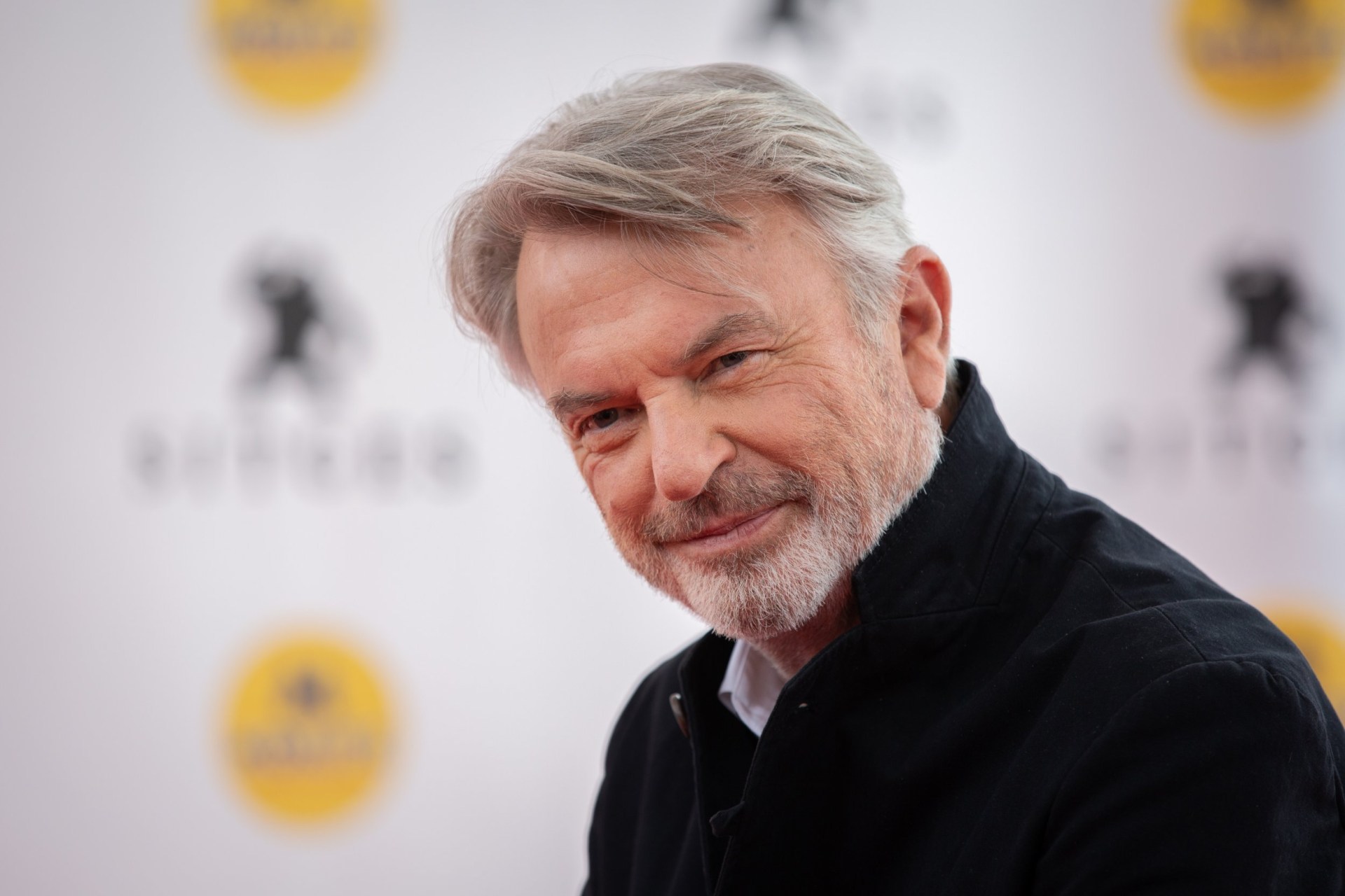 Sam Neill during a press conference at the 52nd Fantastic Film Festival Edition on October 11, 2019, in Sitges, Spain