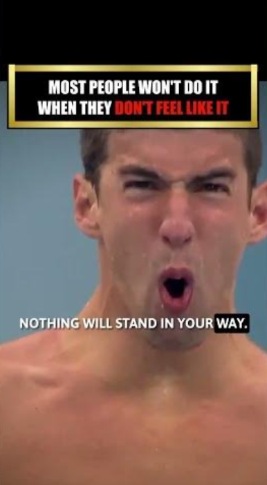 Michael Phelps’ secret to years of training
