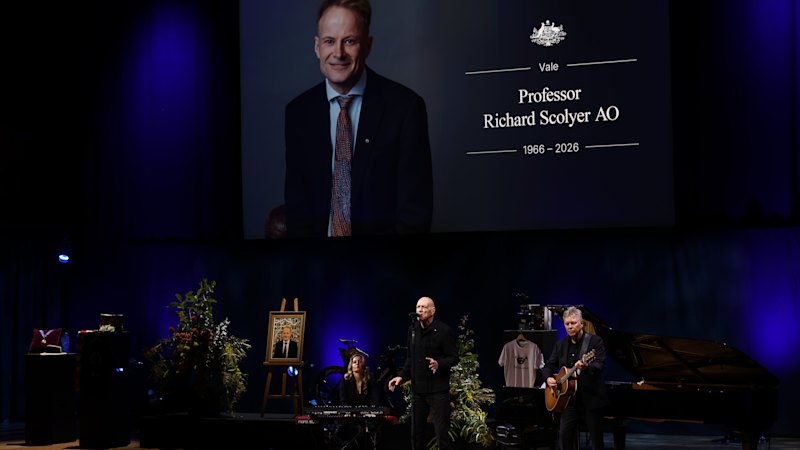 Professor Richard Scolyer remembered as a ‘national treasure' at state memorial service