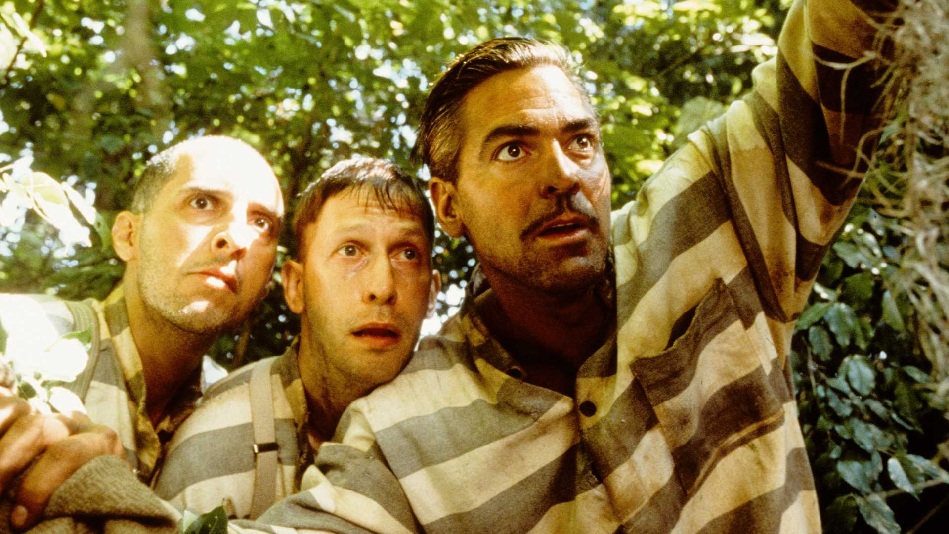 Ulysses Everett McGill with Pete and Delmar in O Brother, Where Art Thou?