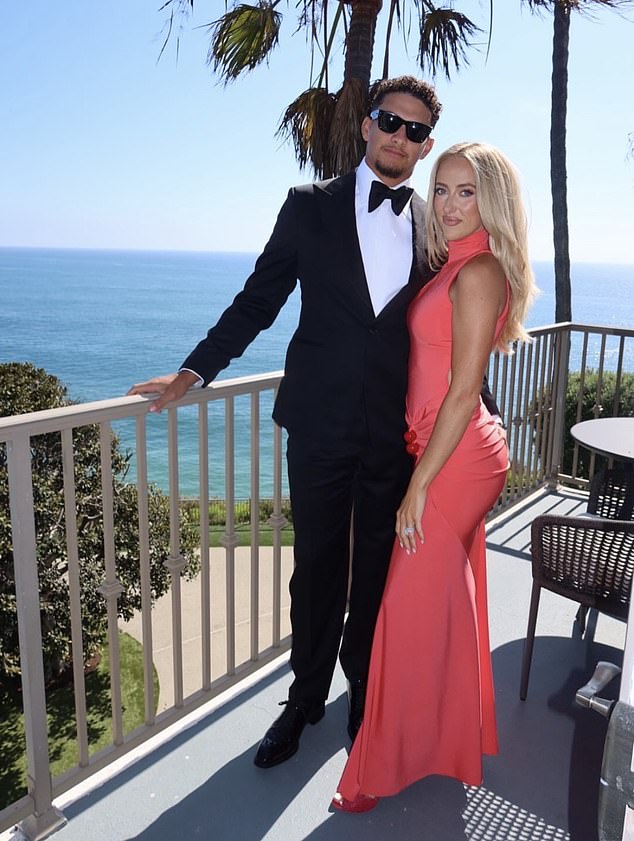 brittany mahomes wedding dress Happy Anniversary Honeyyyyyyy Patrick mahomes wedding | Brittany