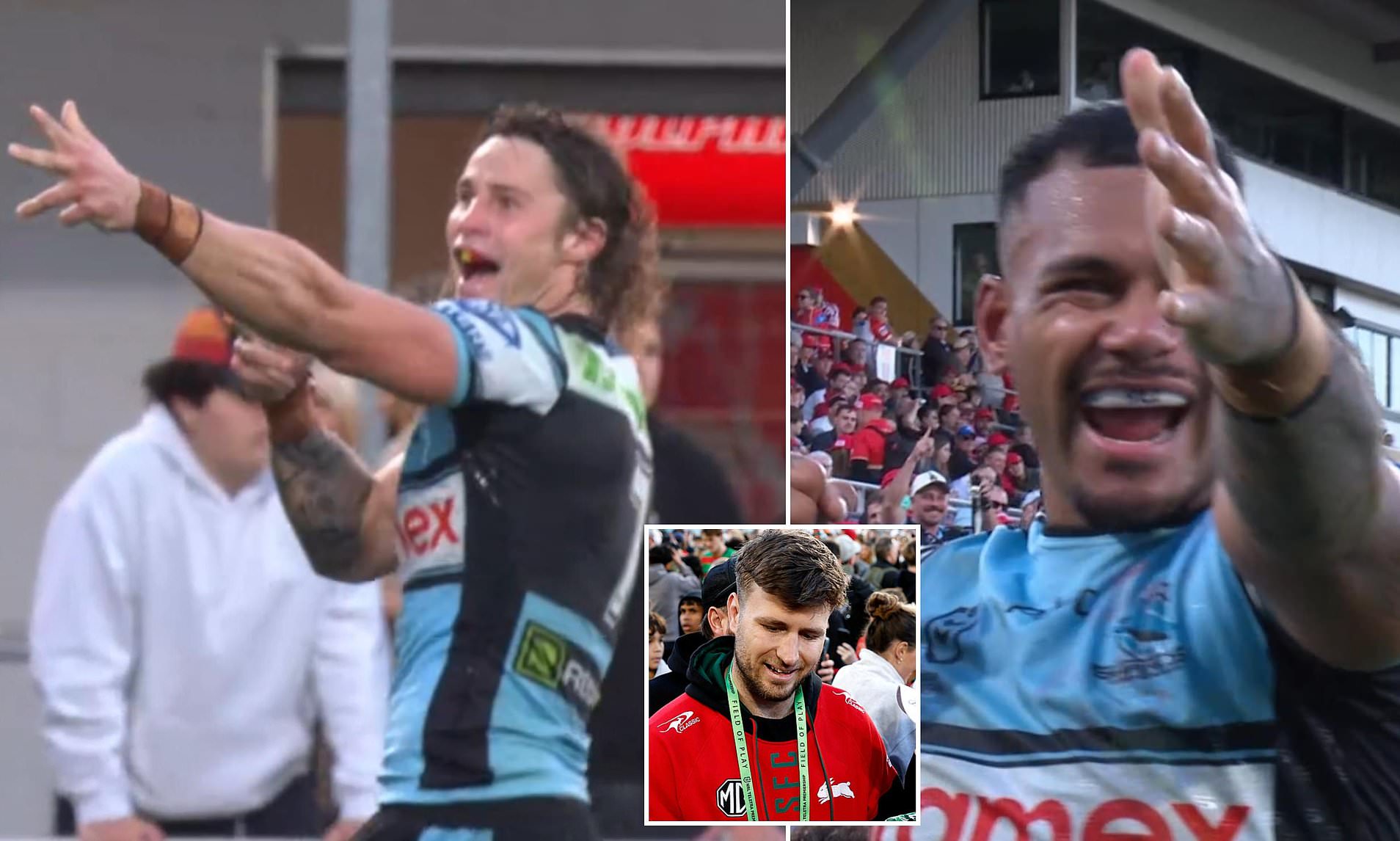 NRL stars are slammed for making mistake when they perform special celebration for Jai Arrow